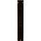 Ekena Millwork Galveston Wrought Iron Bracket, (Triple center brace), Antiqued Bronze 2"W x 10"D x 12"H BKTM02X10X12TGLABZ - alternate 8